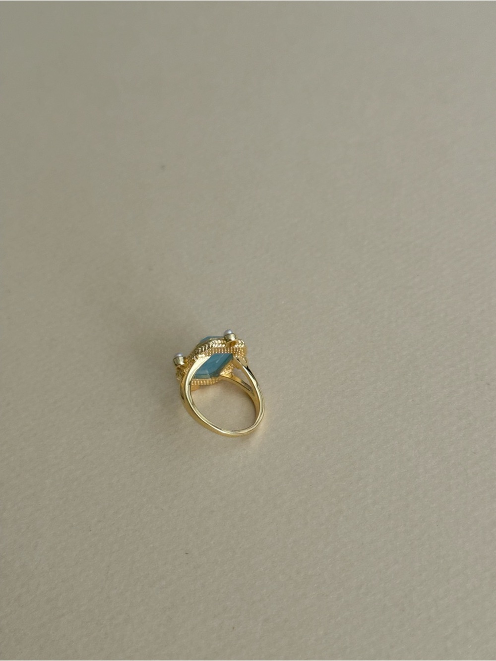 Boho crystal ring N2240 - Picture 3 of 3